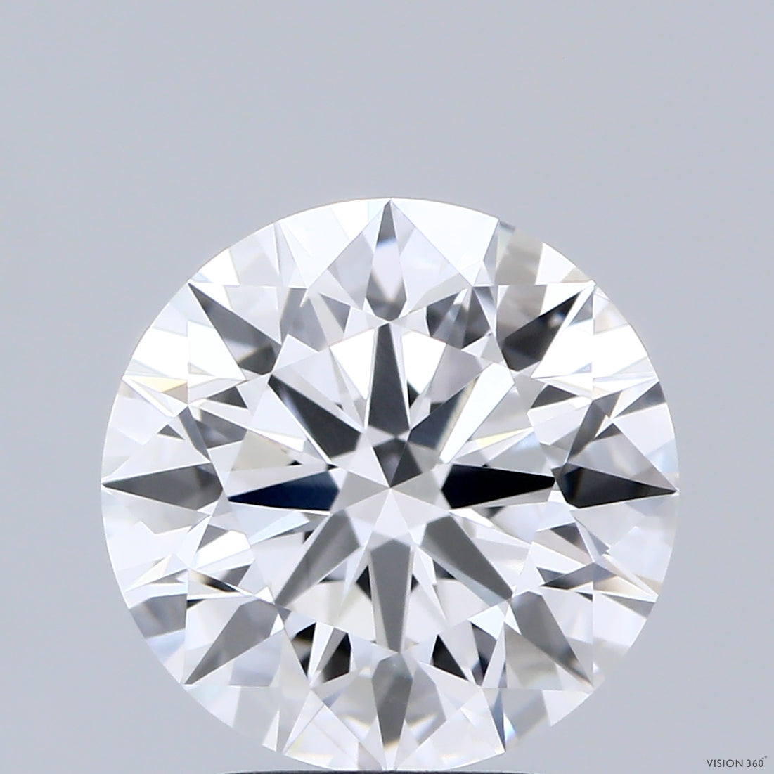 3.5ct Round E VVS1 Lab Created Diamond