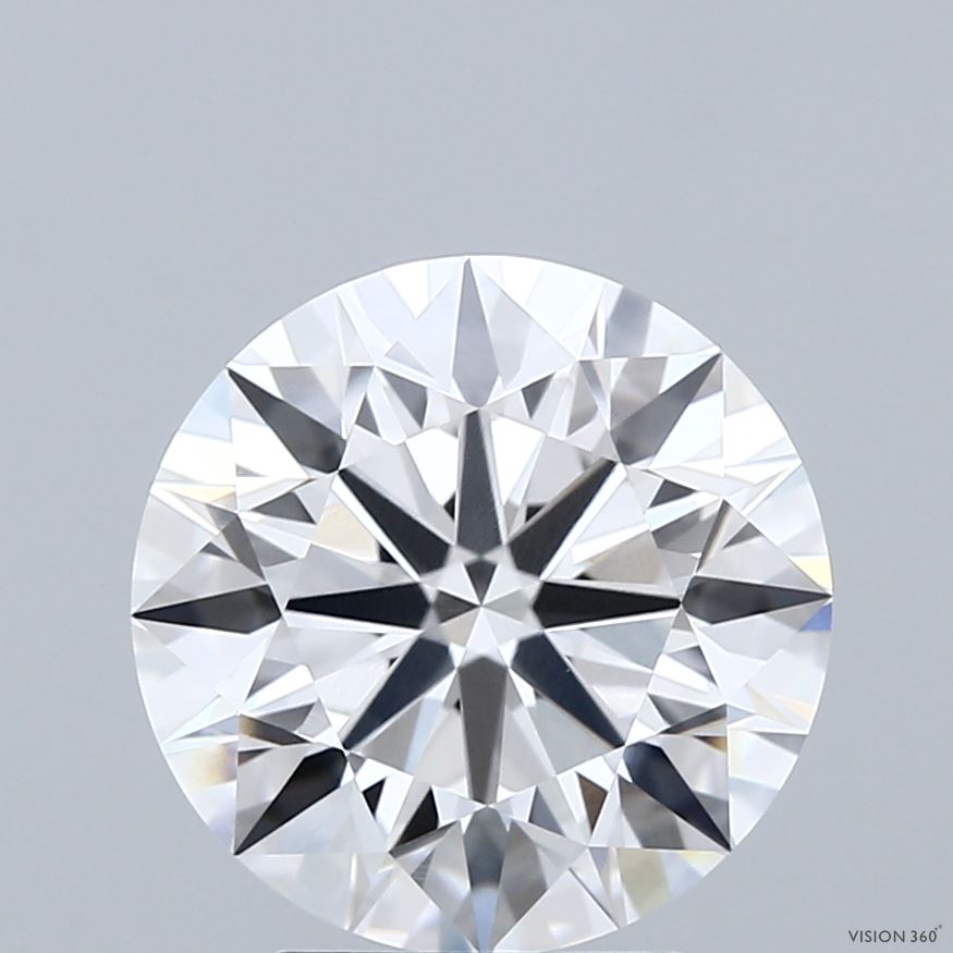 3.9ct Round E VVS1 Lab Created Diamond