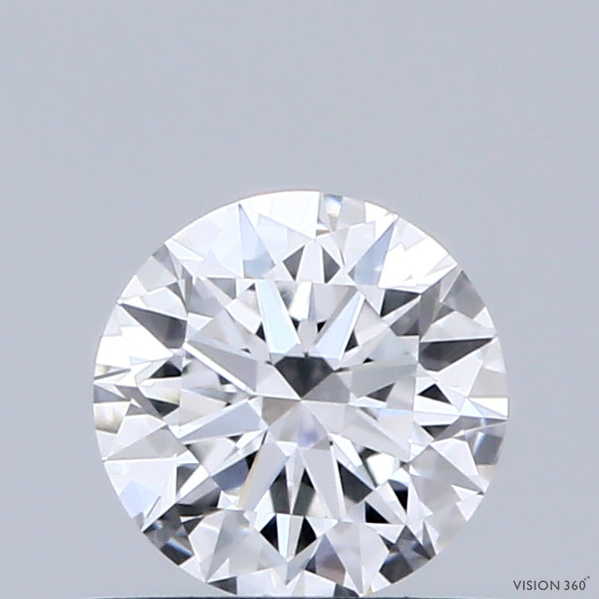 0.61ct Round D VVS2 Lab Created Diamond