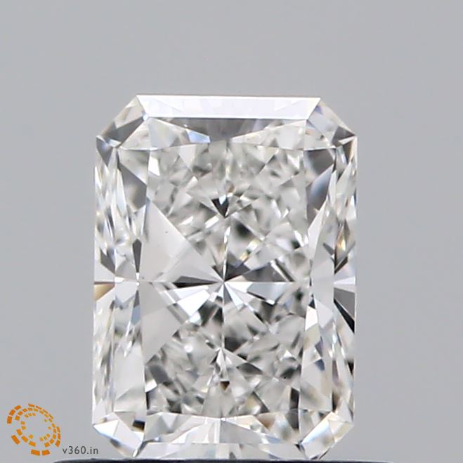 0.79ct Radiant F VS1 Lab Created Diamond
