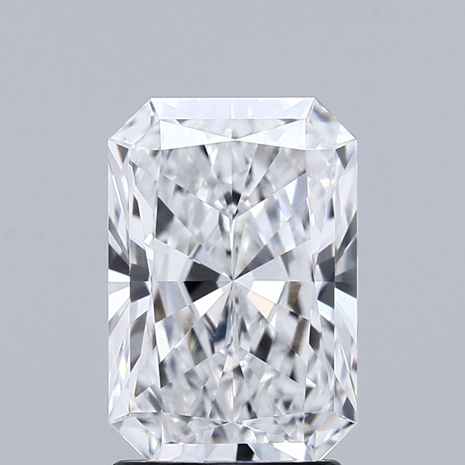 2.02ct Radiant E VVS2 Lab Created Diamond