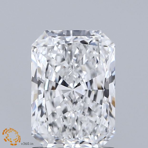 1.5ct Radiant D VVS2 Lab Created Diamond