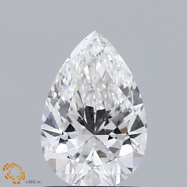 0.94ct Pear E VS1 Lab Created Diamond