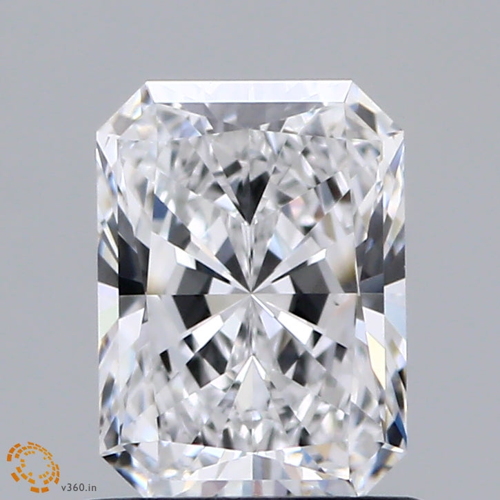 1.14ct Radiant D VS1 Lab Created Diamond