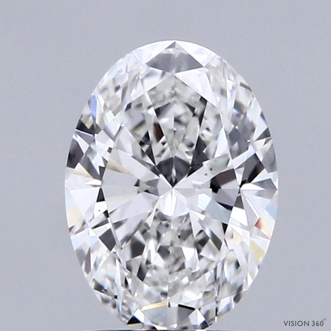 1.5ct Oval E VS1 Lab Created Diamond