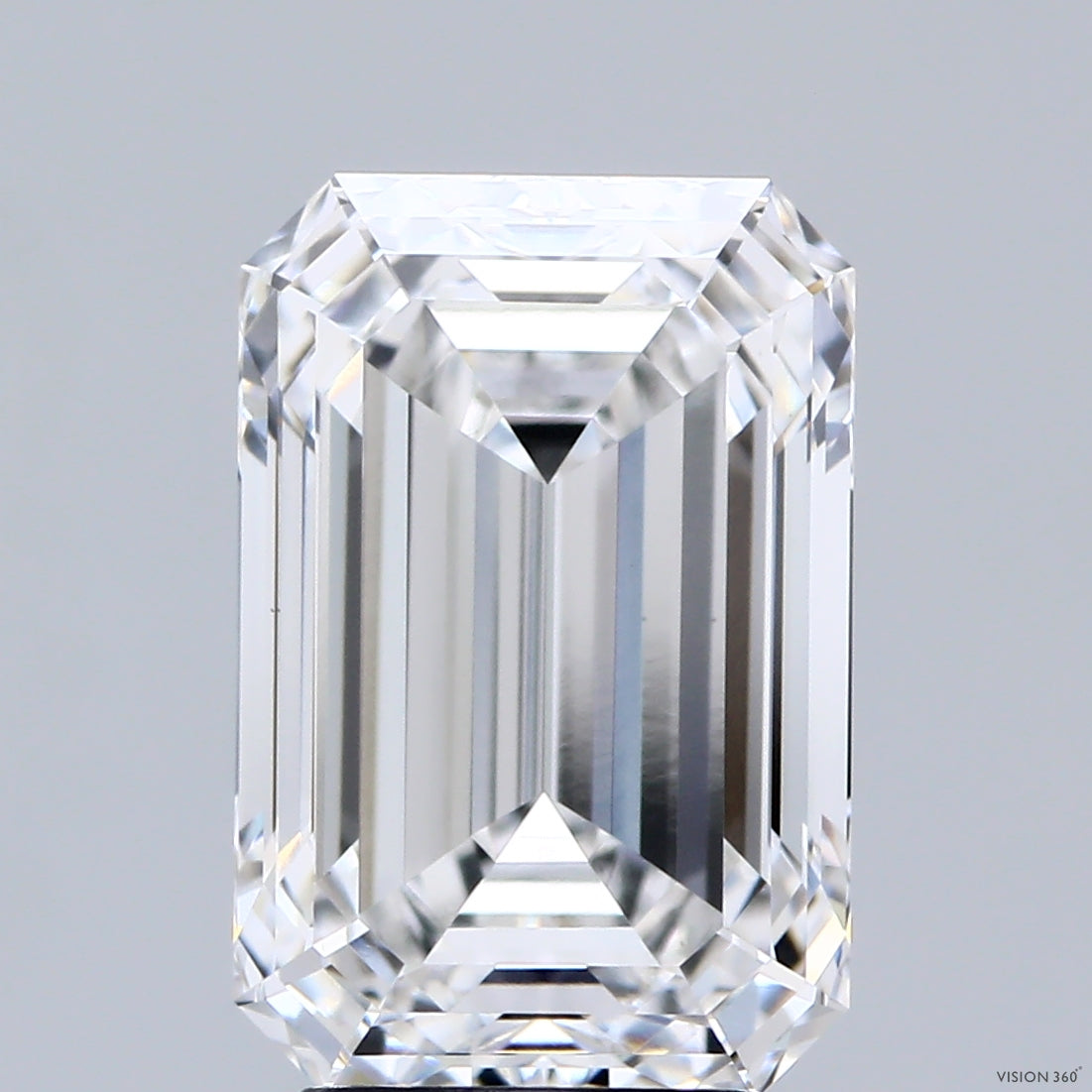4.02ct Emerald E VS1 Lab Created Diamond