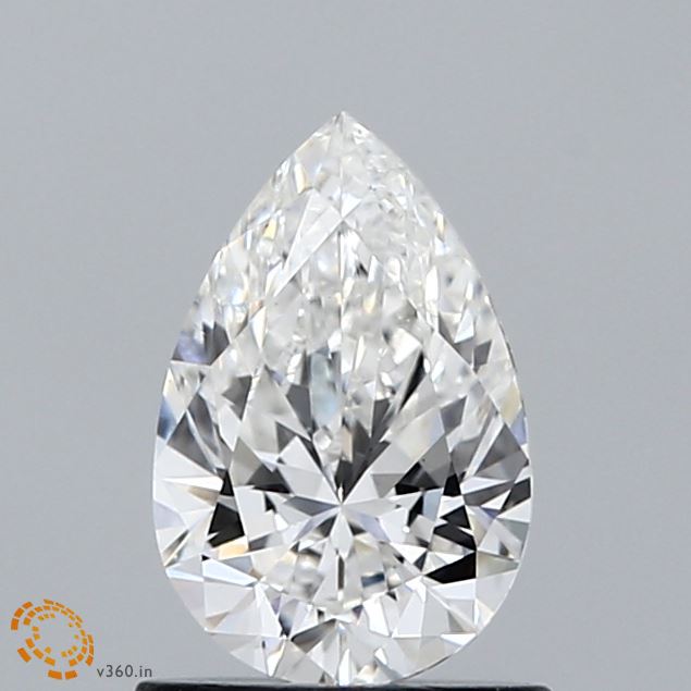0.92ct Pear E VS1 Lab Created Diamond