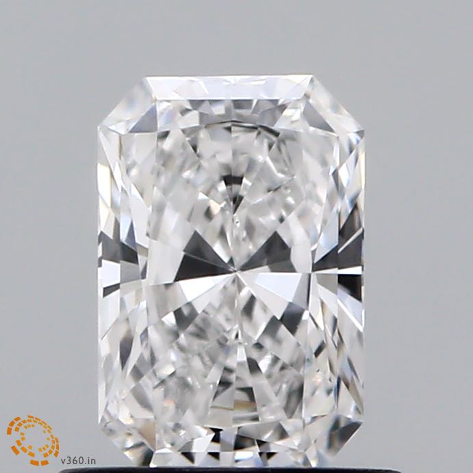0.78ct Radiant E VS1 Lab Created Diamond