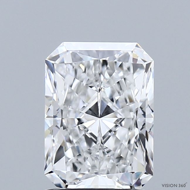 1.62ct Radiant D VVS1 Lab Created Diamond