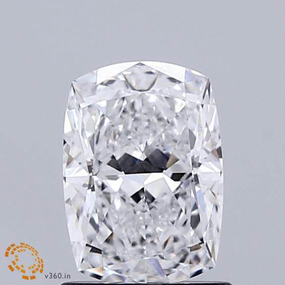 1.06ct Cushion D VVS2 Lab Created Diamond