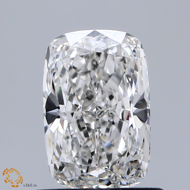 0.92ct Cushion F VS1 Lab Created Diamond