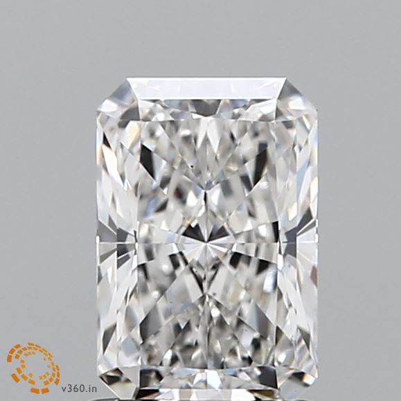1.14ct Radiant F VS1 Lab Created Diamond