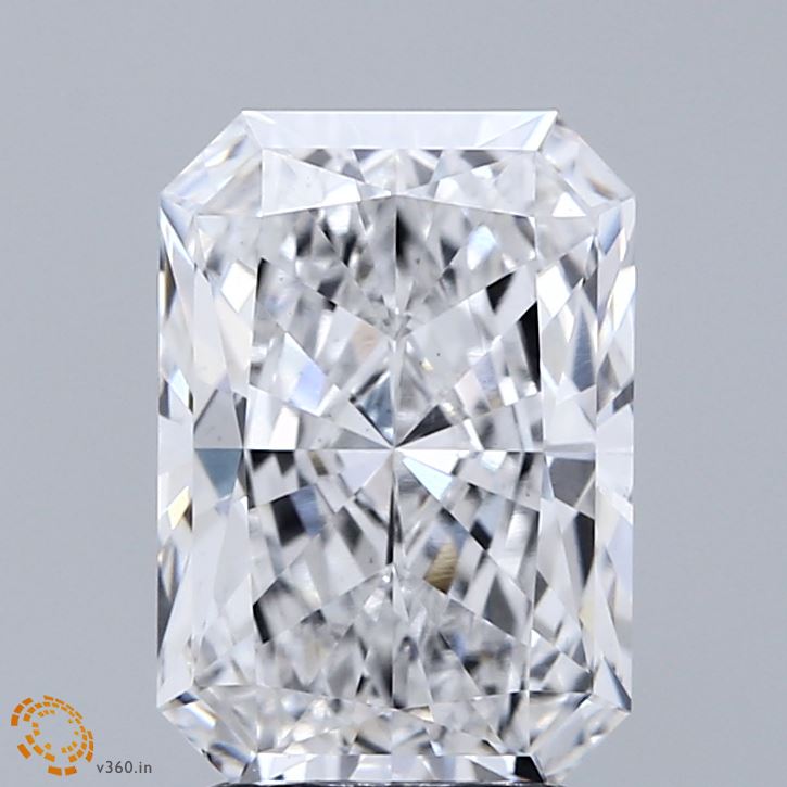 3.01ct Radiant D VS1 Lab Created Diamond