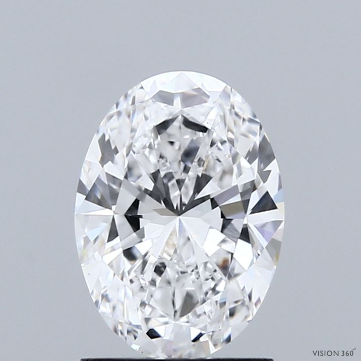 1.5ct Oval D VS1 Lab Created Diamond