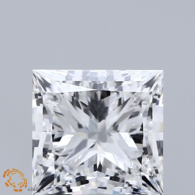 2.02ct Princess E VVS2 Lab Created Diamond