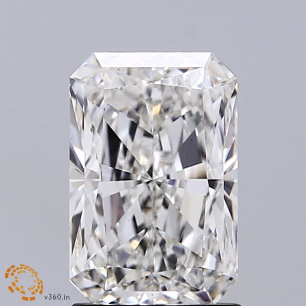 1.52ct Radiant F VS1 Lab Created Diamond