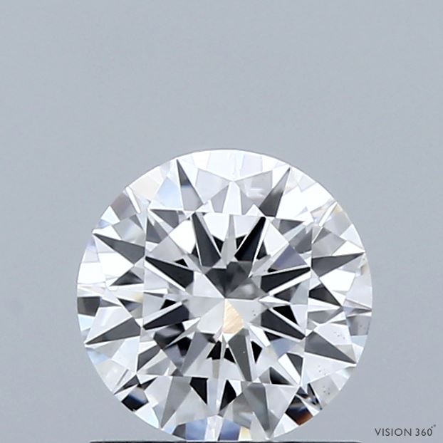 1ct Round E VS1 Lab Created Diamond
