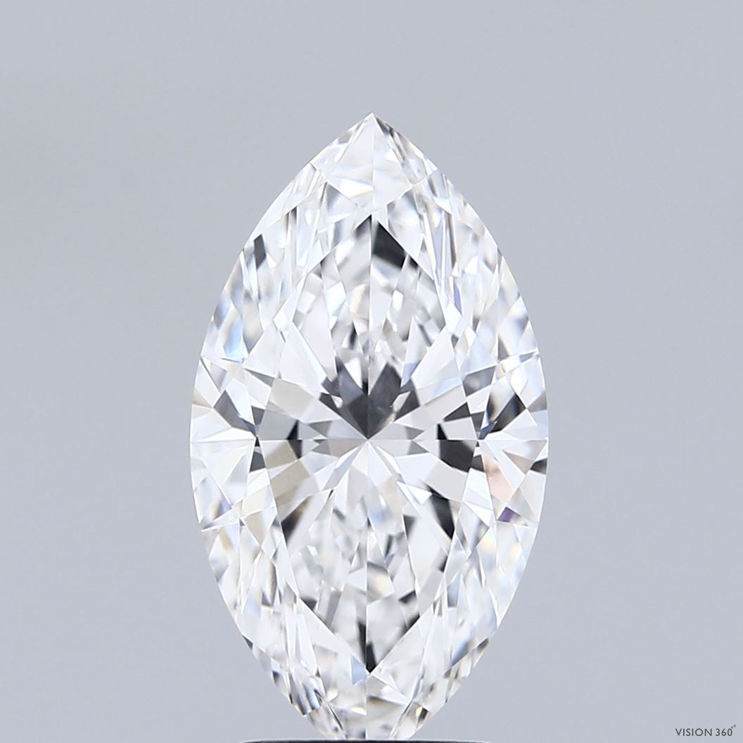 3.01ct Marquise E VVS1 Lab Created Diamond