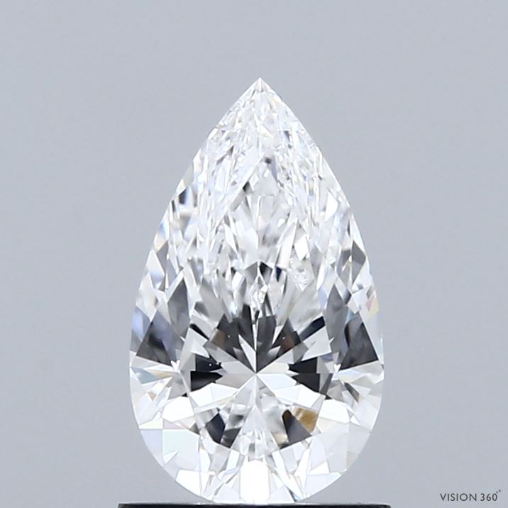1.07ct Pear D VVS1 Lab Created Diamond