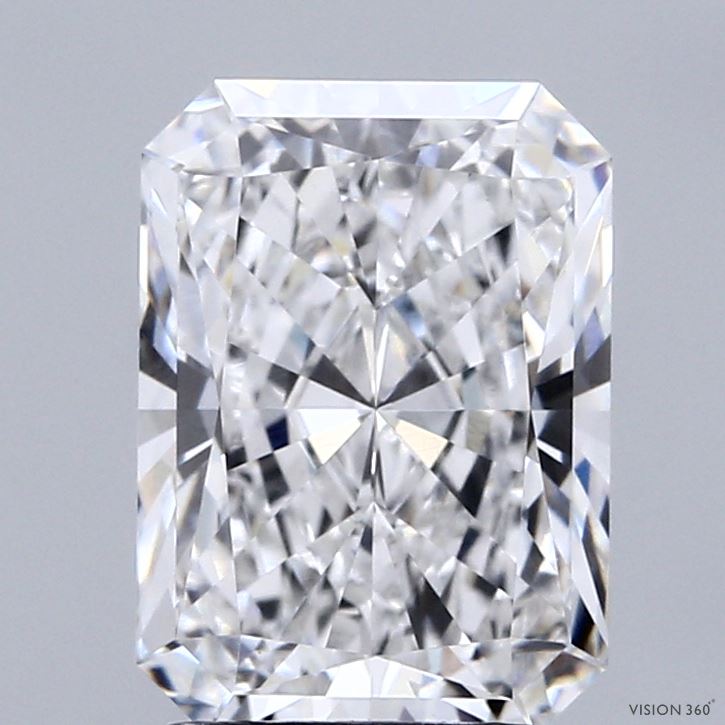 3.01ct Radiant E VVS2 Lab Created Diamond