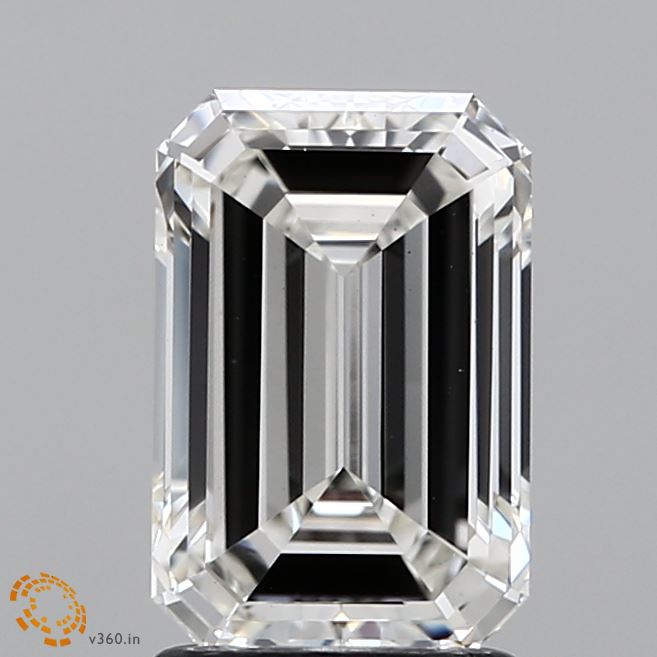 2.03ct Emerald G VS1 Lab Created Diamond