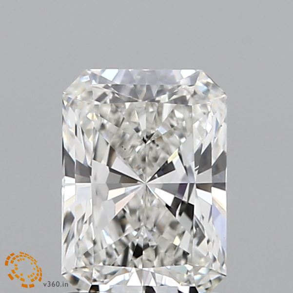 1.18ct Radiant F VS1 Lab Created Diamond