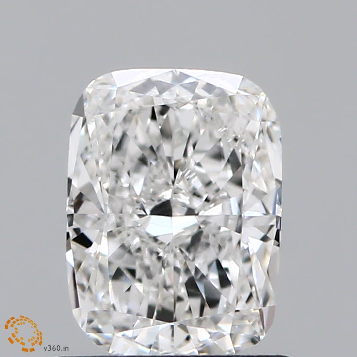 0.94ct Cushion E VVS2 Lab Created Diamond
