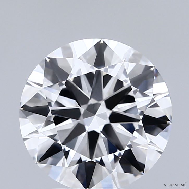 2.52ct Round D VVS1 Lab Created Diamond