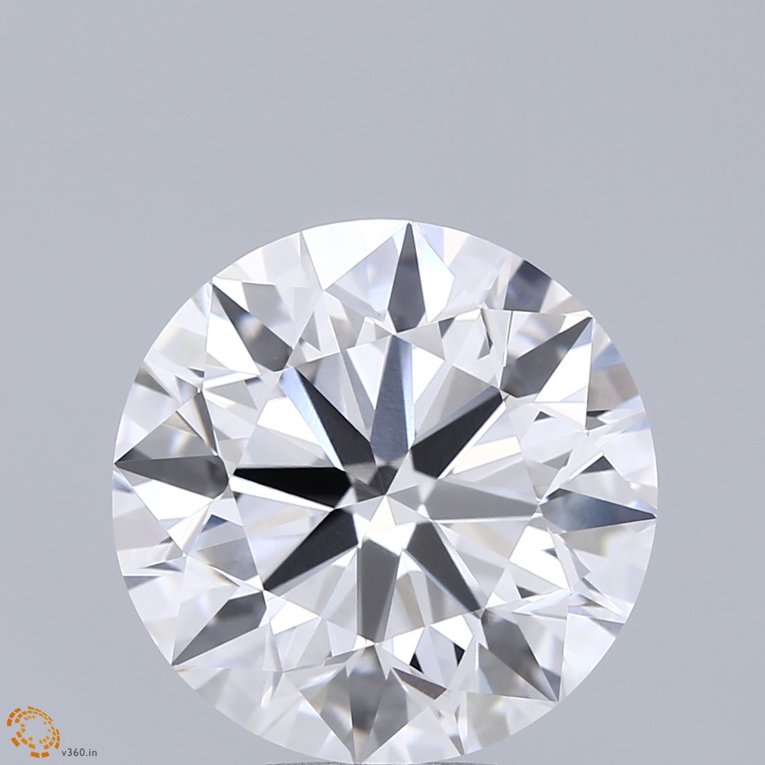 8.46ct Round E VVS2 Lab Created Diamond