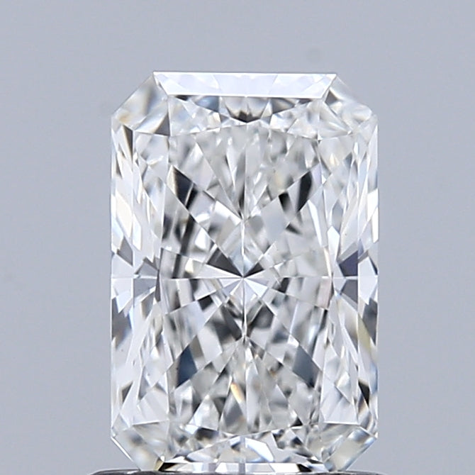 0.97ct Radiant F VS1 Lab Created Diamond