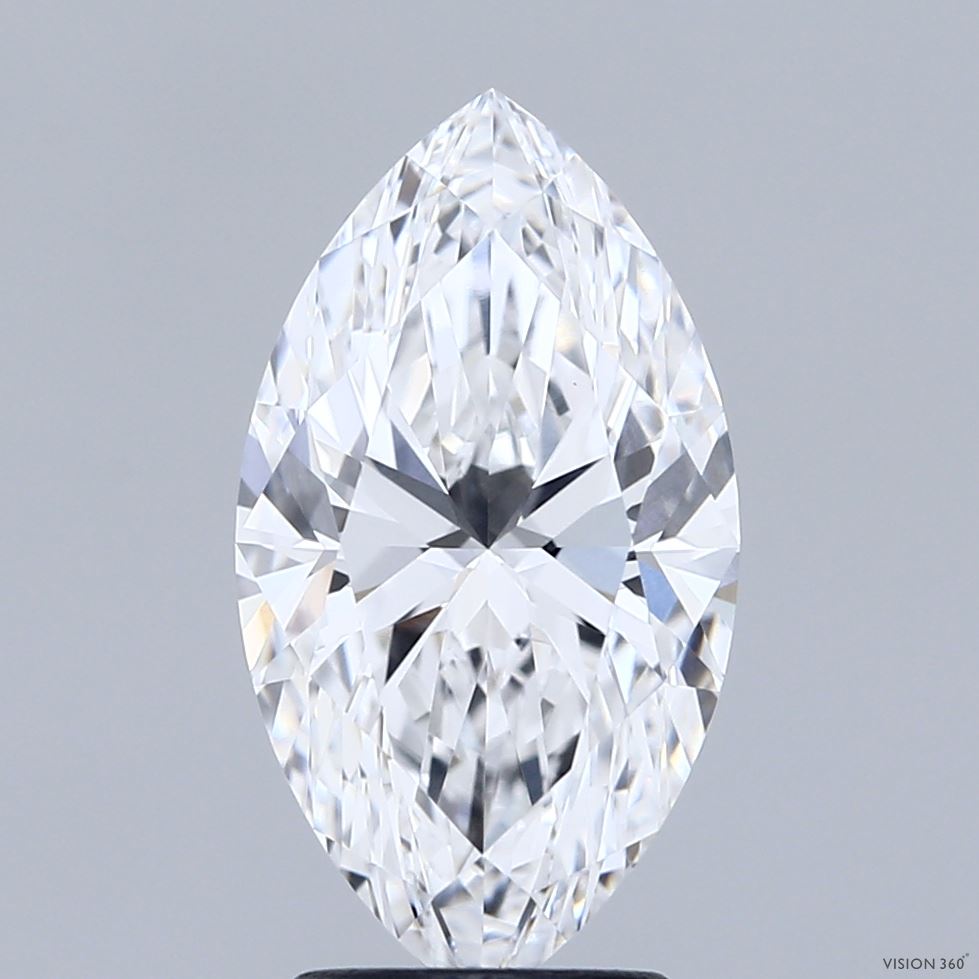 3.05ct Marquise D VVS2 Lab Created Diamond