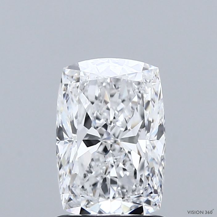 1.35ct Cushion D VVS1 Lab Created Diamond