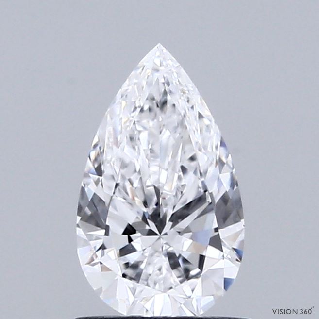 0.82ct Pear D VVS2 Lab Created Diamond