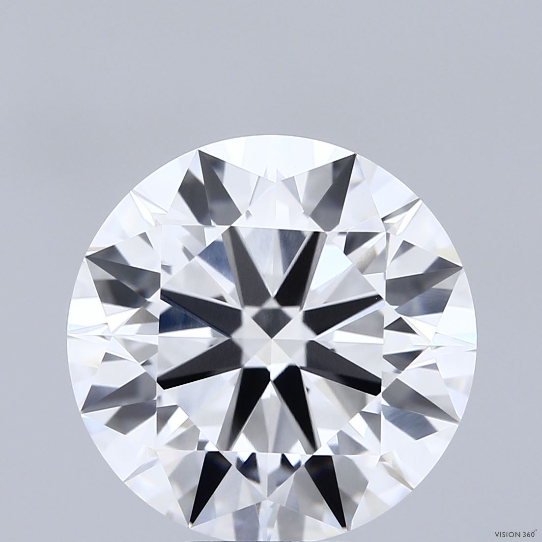 7.6ct Round E VVS1 Lab Created Diamond