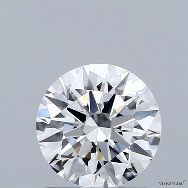 1ct Round E VVS2 Lab Created Diamond