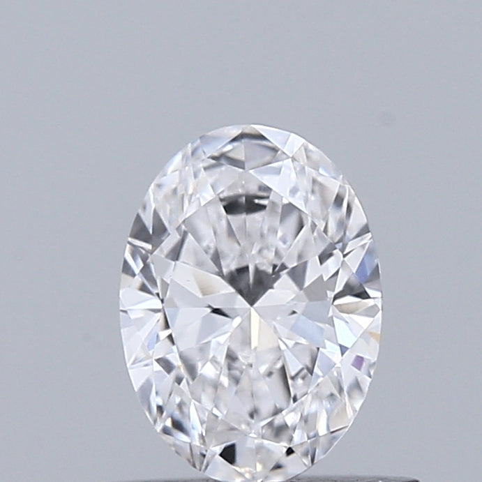 0.55ct Oval D VVS2 Lab Created Diamond