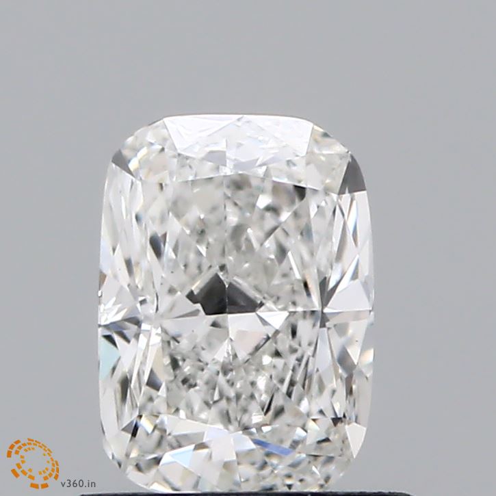 0.81ct Cushion F VS1 Lab Created Diamond