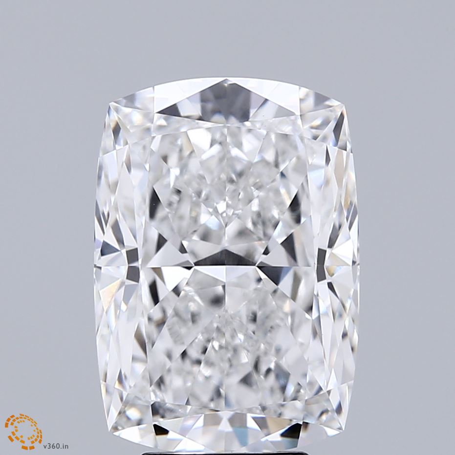 5.71ct Cushion E VVS2 Lab Created Diamond