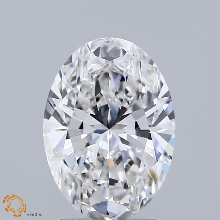 2.03ct Oval E VVS2 Lab Created Diamond