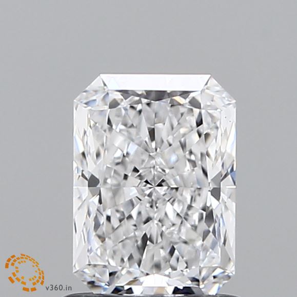 1.02ct Radiant D VS1 Lab Created Diamond