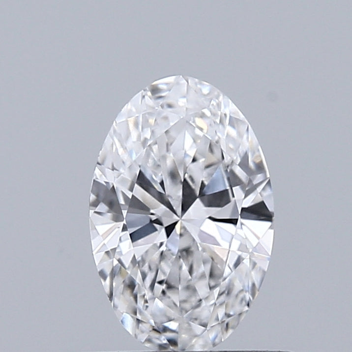 0.59ct Oval D VVS2 Lab Created Diamond