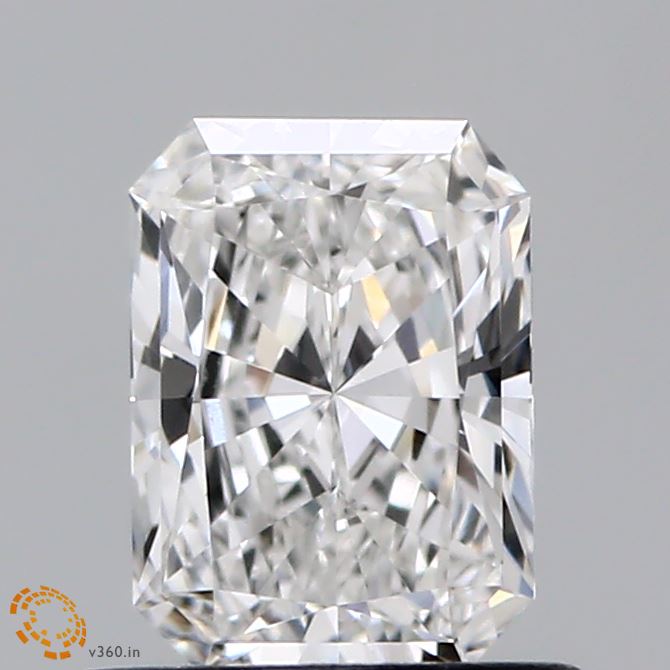 0.78ct Radiant E VVS2 Lab Created Diamond