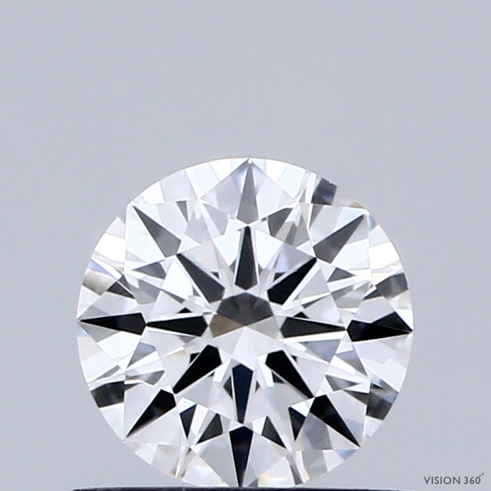 0.64ct Round D VVS2 Lab Created Diamond