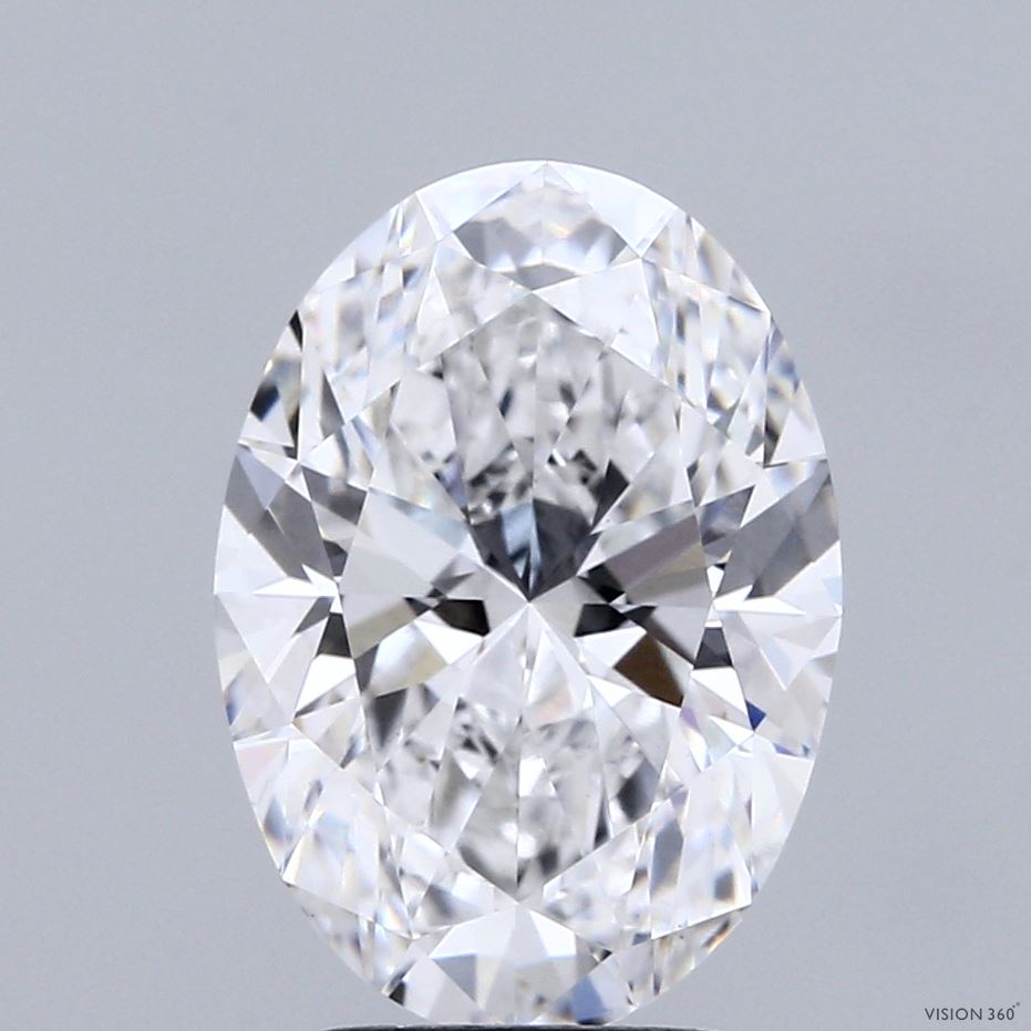 3.59ct Oval D VS1 Lab Created Diamond