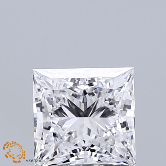 1.09ct Princess D VVS1 Lab Created Diamond