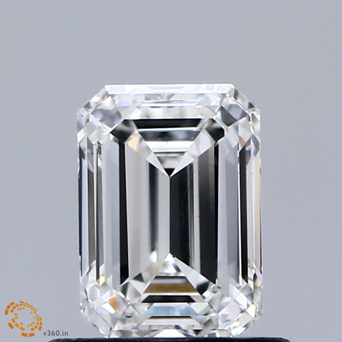 0.9ct Emerald E VS1 Lab Created Diamond