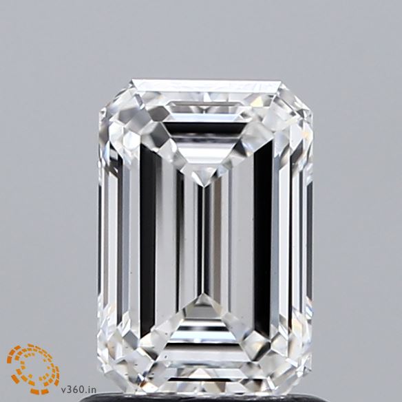 1.19ct Emerald E VS2 Lab Created Diamond