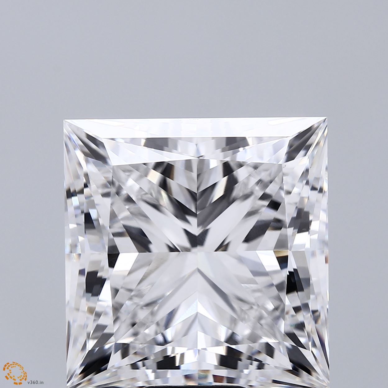 18.07ct Princess F VS1 Lab Created Diamond