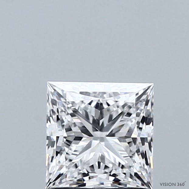 1.07ct Princess D VVS1 Lab Created Diamond