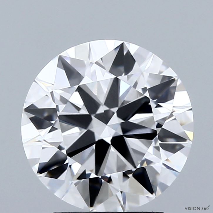 2.76ct Round D VVS2 Lab Created Diamond